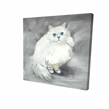 FONDO 32 x 32 in. Chinchilla Persian Cat-Print on Canvas FO2791407